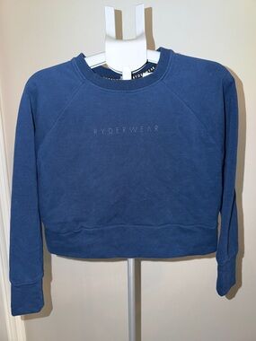 Ryderwear Deep Blue crop sweatshirt